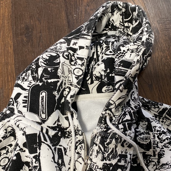 Vintage - Forum Snowboarding zip up hoodie men’s size small - Picture 6 of 8